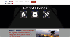 Desktop Screenshot of patriotdrones.com